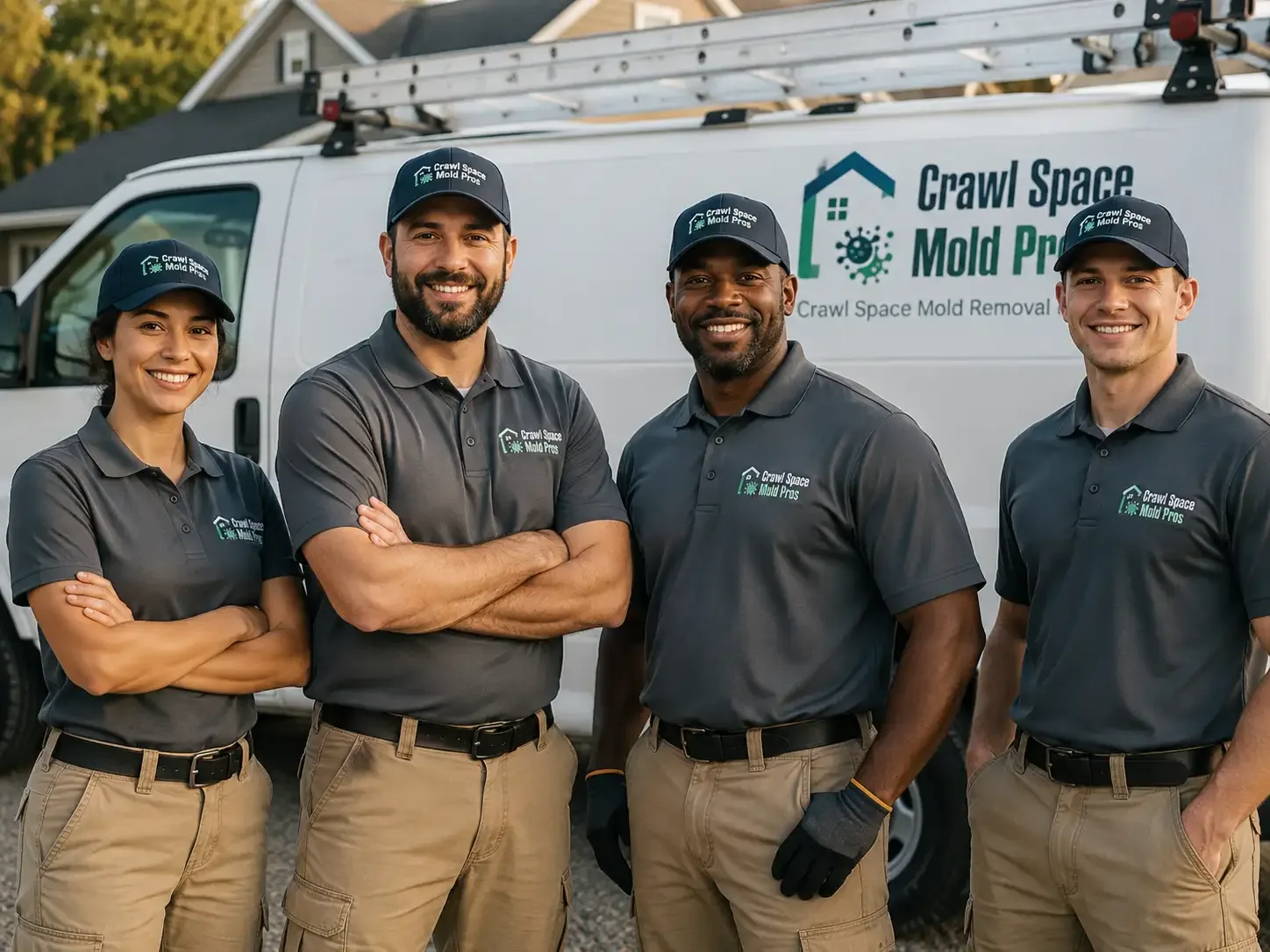 Crawl Space Mold Removal company in Warnock, OH